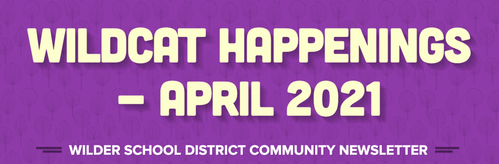 District Newsletter -  April 2021