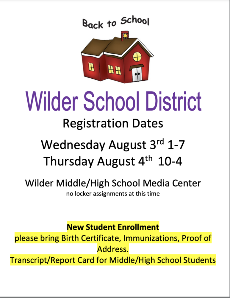 District Registration Pamphlet