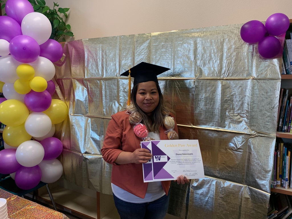 Photo of parent graduate from our parent university